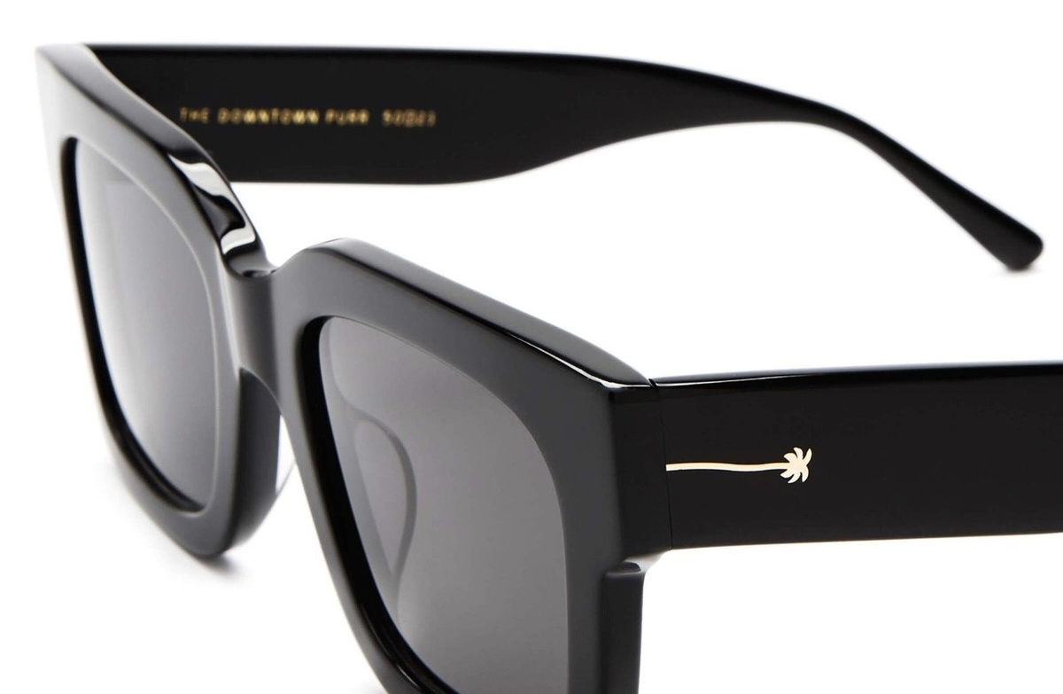 Crap Eyewear the Downtown Purr Black Sunglasses Crap Eyewear | The Downtown Purr | Tokyo Tortoise Sunglasses  main image 3