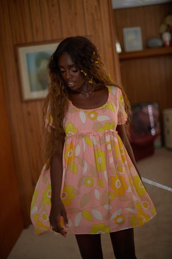 selkie brown dress Beurre Selkie Dress main image 1