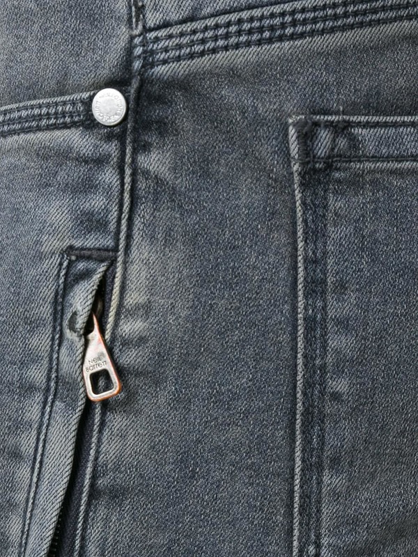 NEIL BARRETT SLIM FIT JEANS - WASHED GREY | Garmentory