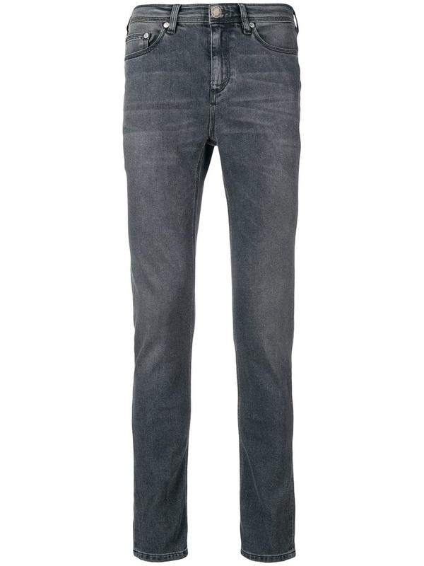 NEIL BARRETT SLIM FIT JEANS - WASHED GREY | Garmentory
