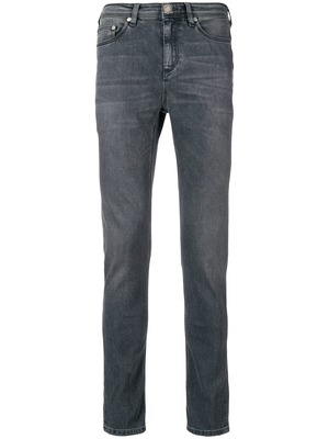 NEIL BARRETT SLIM FIT JEANS - WASHED GREY | Garmentory