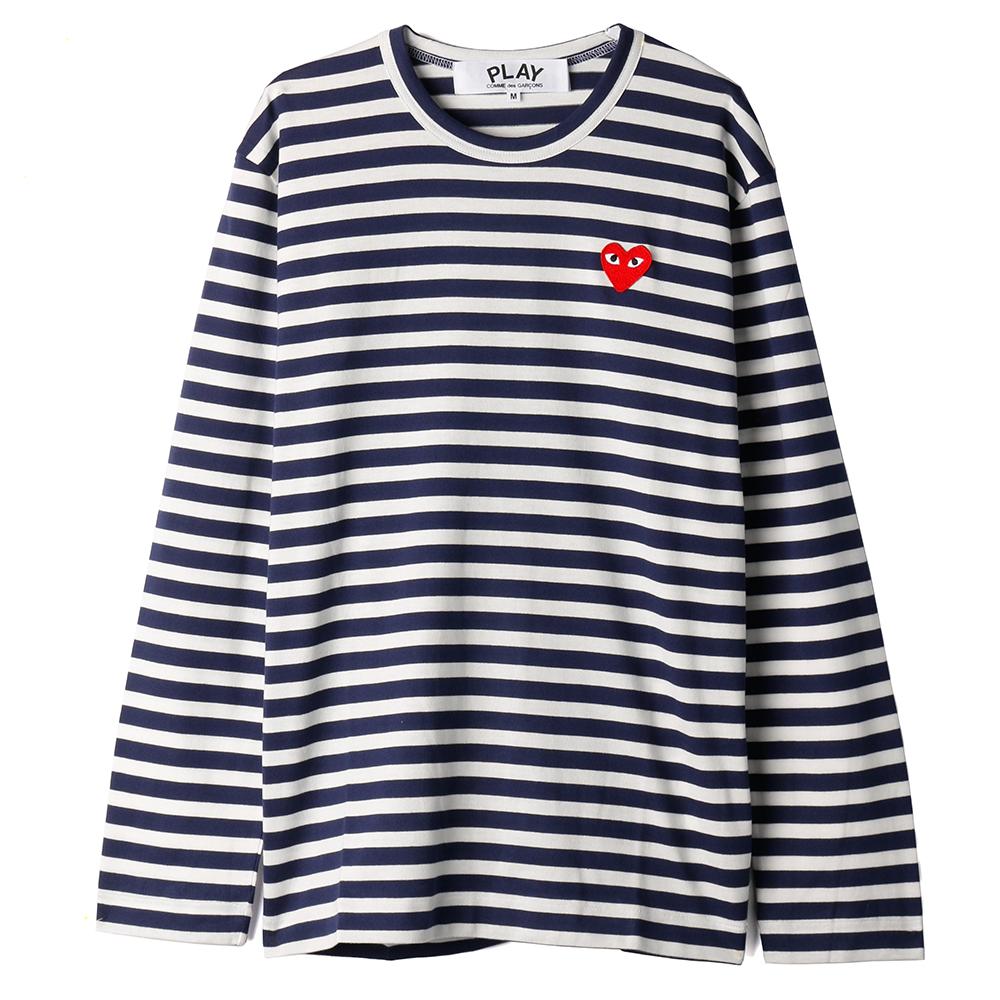 comme de garcon long sleeve t shirt