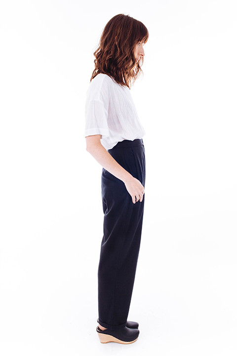 HEIDI MERRICK Kaolin Trouser in Black HEIDI MERRICK Kaolin Trouser in Black