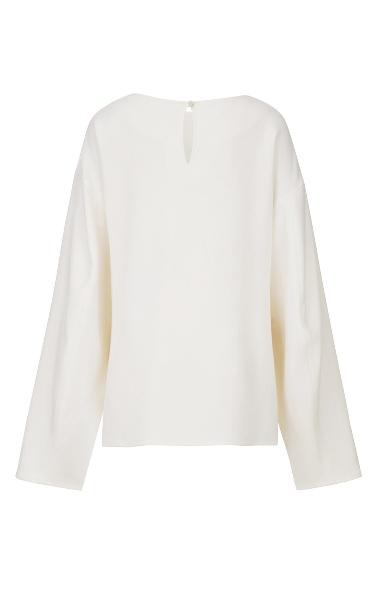 Le 17 Septembre Front Wrap Blouse - Ivory - Image 5 of 5