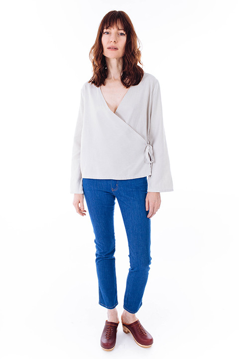 LACAUSA Lola Wrap in Tan LACAUSA Lola Wrap in Tan