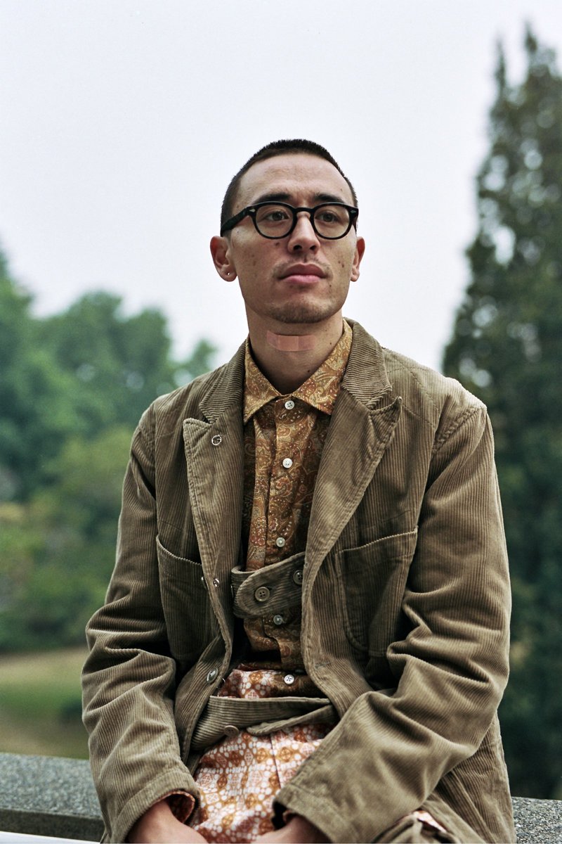 ジャケット・アウター Bedford Jacket - 8W Corduroy - Chestnut Engineered Garments Cotton 8W Corduroy Bedford Jacket