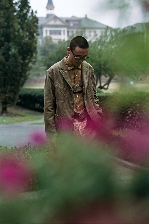 Engineered Garments Bedford 8W Corduroy Jacket - Khaki | Garmentory