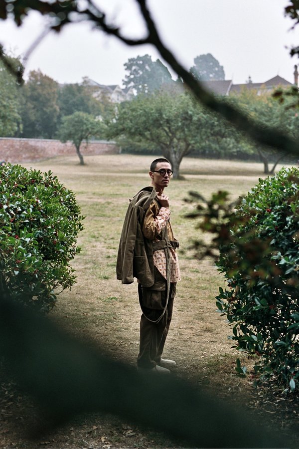 ジャケット・アウター Bedford Jacket - 8W Corduroy - Chestnut Engineered Garments Bedford 8W Corduroy Jacket - Khaki