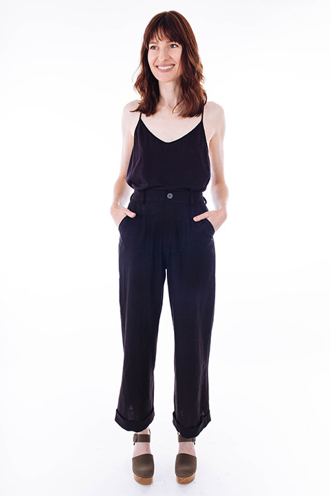 REIF HAUS Mara Pant in Black REIF HAUS Mara Pant in Black