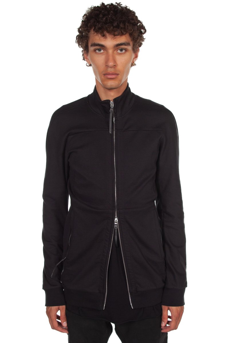 11 by Boris Bidjan Saberi Zip Up Jacket - Black | Garmentory