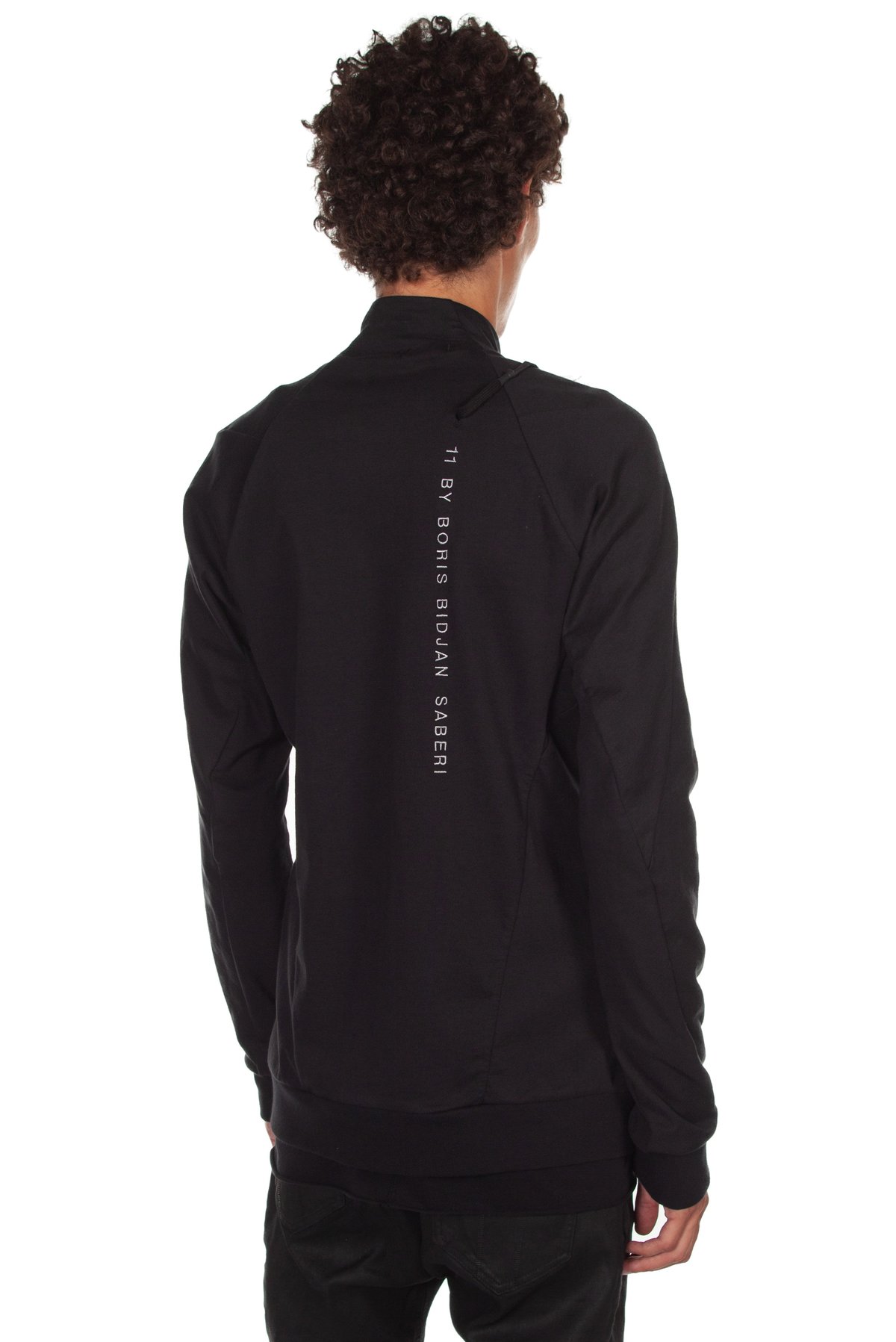11 by Boris Bidjan Saberi Zip Up Jacket - Black | Garmentory