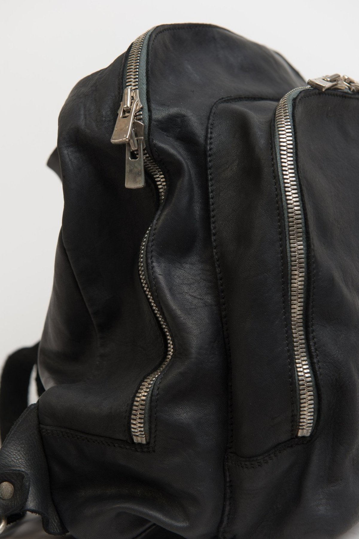 Guidi DBP06 Leather Backpack - Black - Image 5 of 5