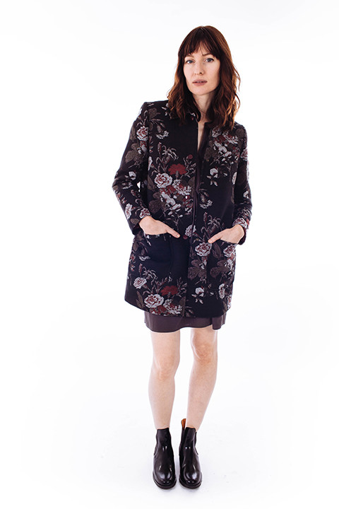 Ganni O'Donnell Brocade Jacket Ganni O'Donnell Brocade Jacket
