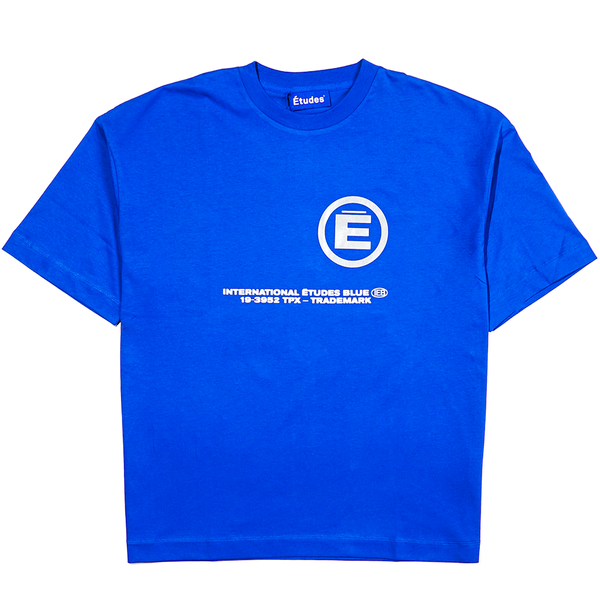 etudes Spirit Ieb T-SHIRT - BLUE etudes Spirit Ieb T-SHIRT - BLUE