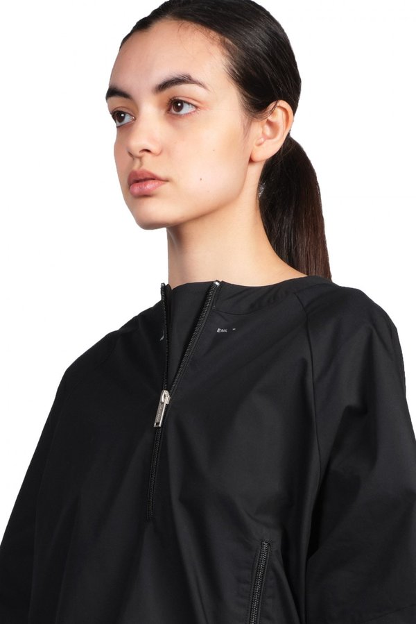 Heliot Emil Half-zip shirt - black | Garmentory