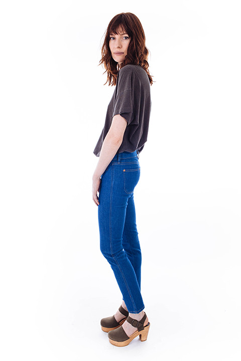M.i.H. Jeans Paris Jeans in Finn Blue M.i.H. Jeans Paris Jeans in Finn Blue