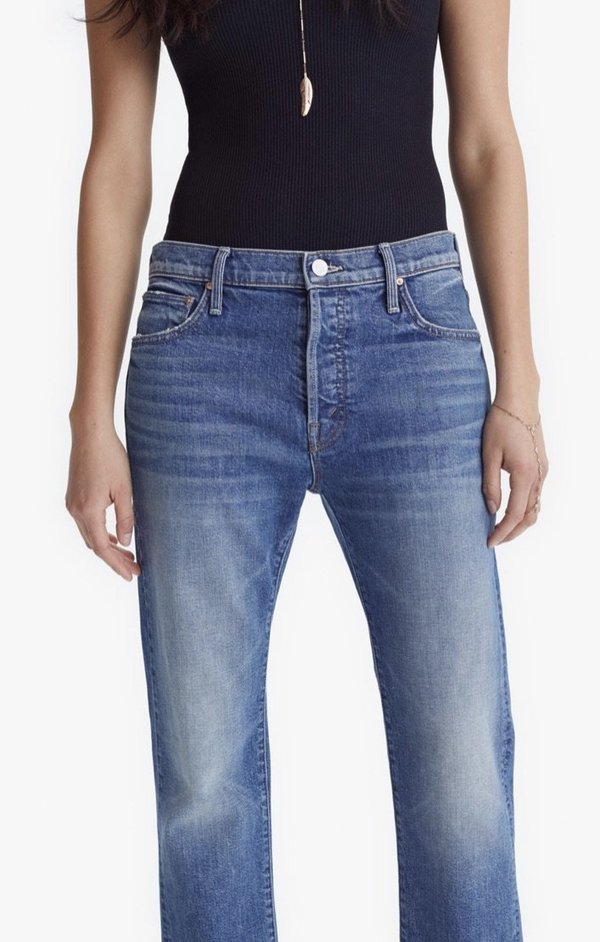 Mother The Scrapper Ankle Jeans - Cowboys Don't Cry Mother The Scrapper Ankle Jeans - Cowboys Don't Cry