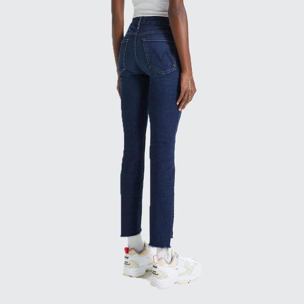 Mother Denim Looker Ankle Step Fray Jeans - Bombay Mother Denim Looker Ankle Step Fray Jeans - Bombay