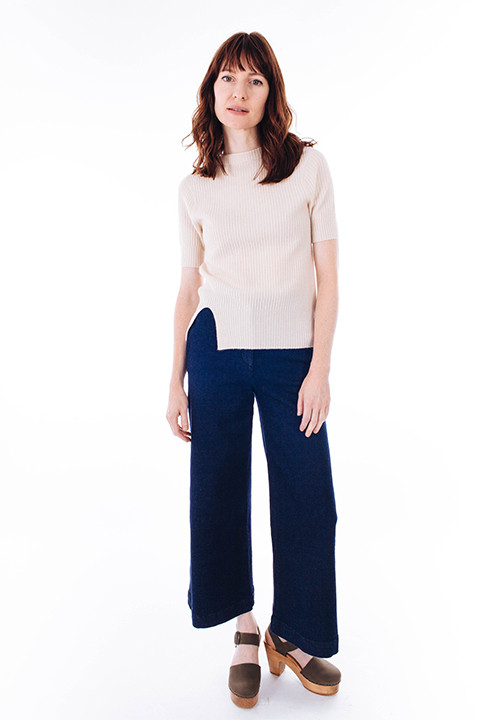 Slouchy Wide Leg Cropped Jeans by M. Martin Slouchy Wide Leg Cropped Jeans by M. Martin