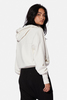 NSF Kaia Zip Hoodie Sweater - soft White - Thumbnail 3