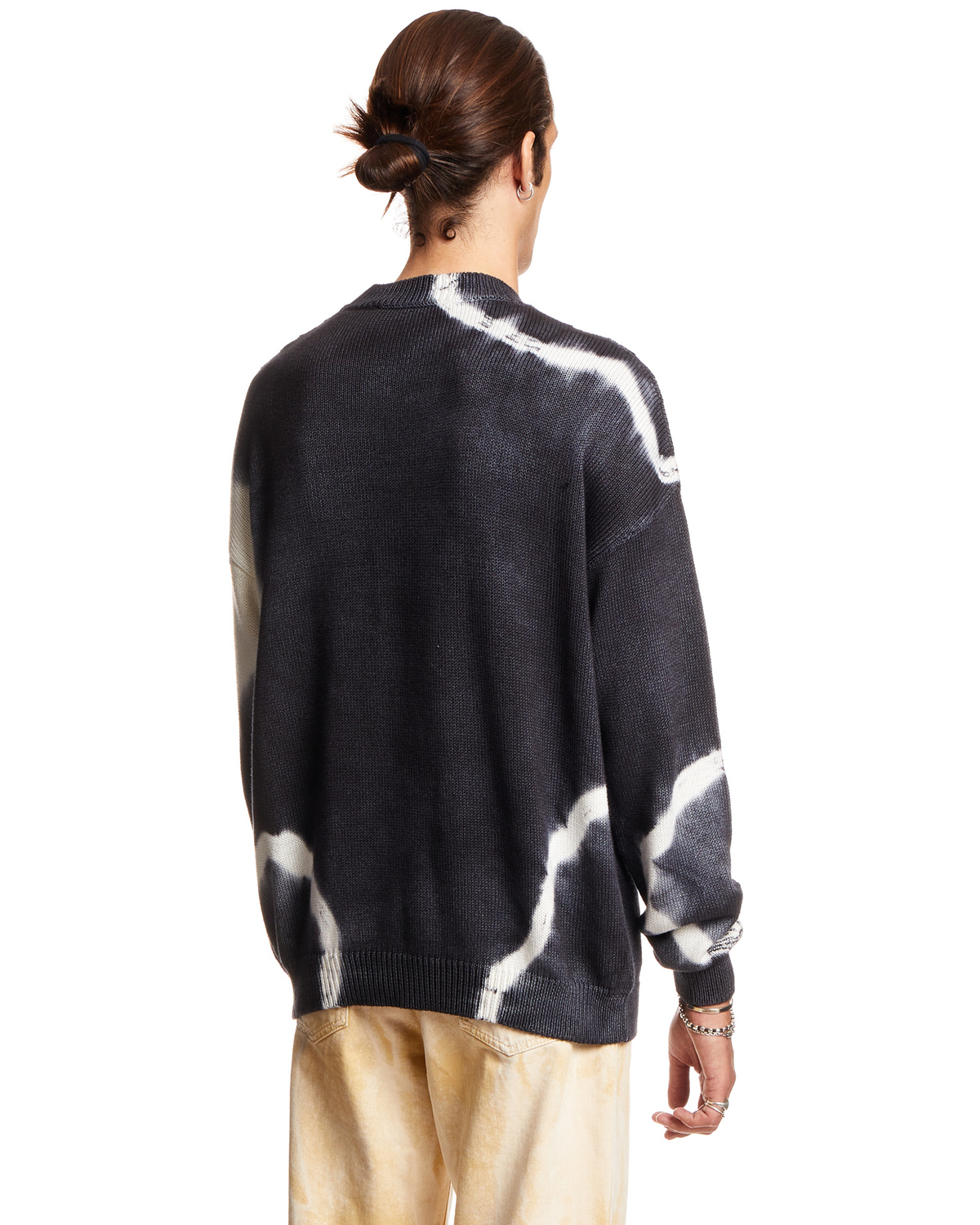 off white tie dye jumper