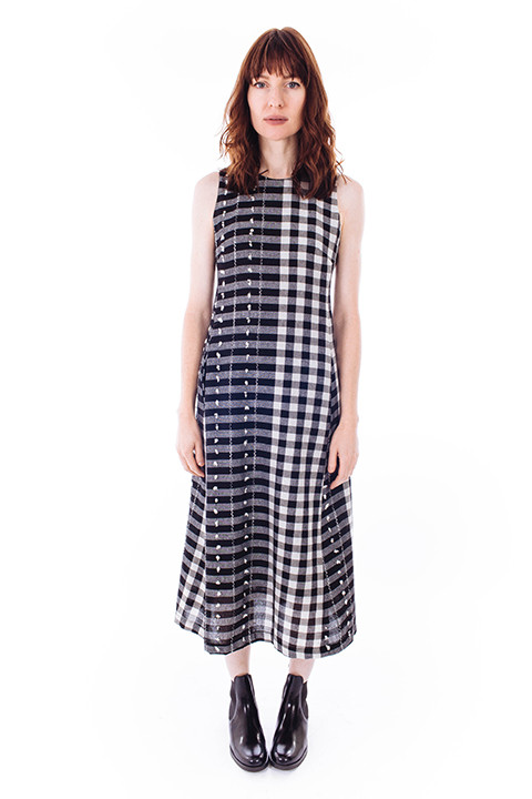 Svilu Swann Dress in Black & White Svilu Swann Dress in Black & White
