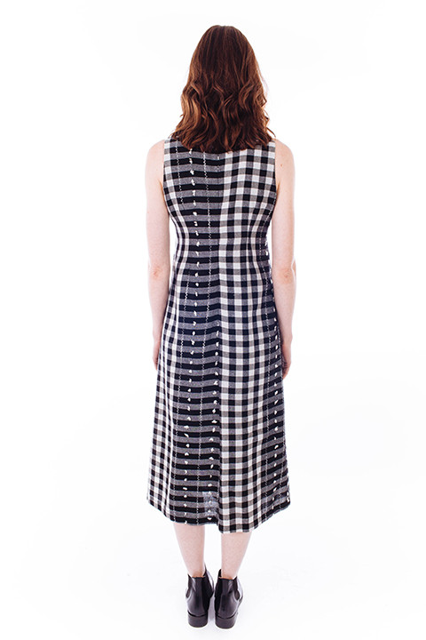 Svilu Swann Dress in Black & White Svilu Swann Dress in Black & White