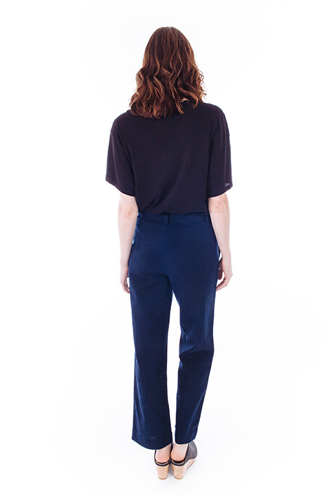LACAUSA Vintage Tall Tee in Black LACAUSA Vintage Tall Tee in Black
