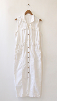 Namesake Vintage White Denim Dress Namesake Vintage White Denim Dress