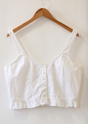 White Eyelet Top by Namesake Vintage White Eyelet Top by Namesake Vintage