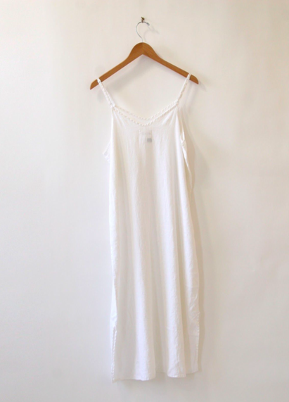 White Linen Dress by Namesake Vintage White Linen Dress by Namesake Vintage