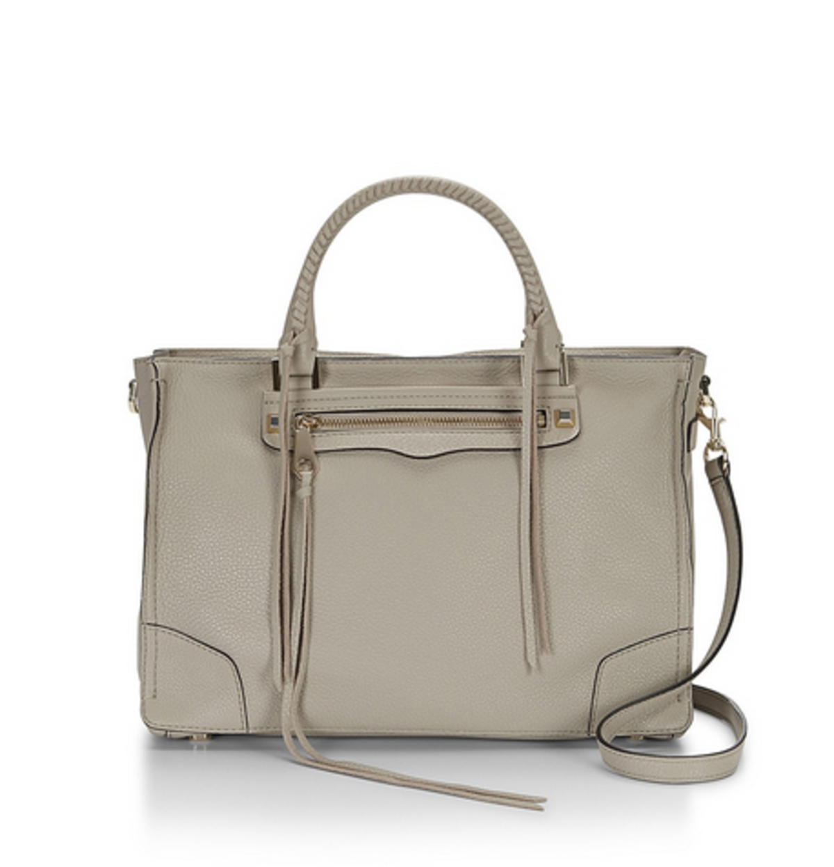 Rebecca Minkoff Regan Satchel in Putty - Image 1 of 5