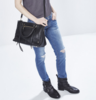 Rebecca Minkoff Regan Satchel in Putty - Thumbnail 5
