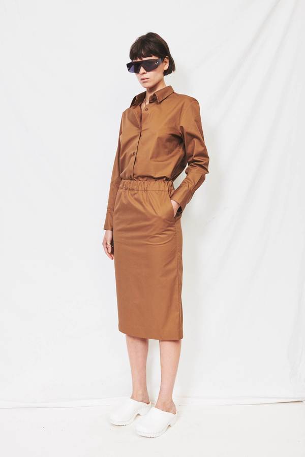 Assembly Twill Pocket Skirt - Mocha Assembly Twill Pocket Skirt - Mocha