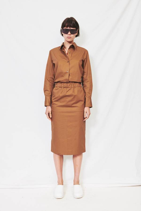 Assembly Twill Pocket Skirt - Mocha Assembly Twill Pocket Skirt - Mocha