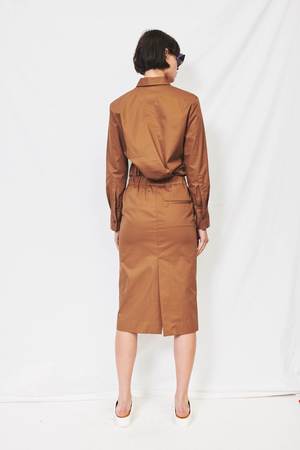 Assembly Twill Pocket Skirt - Mocha Assembly Twill Pocket Skirt - Mocha