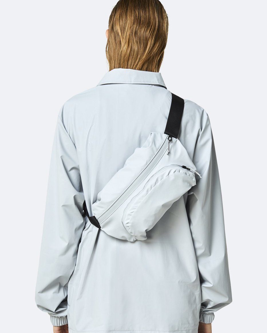 Unisex Rains Riñonera Ultralight Fanny Pack Ash Garmentory