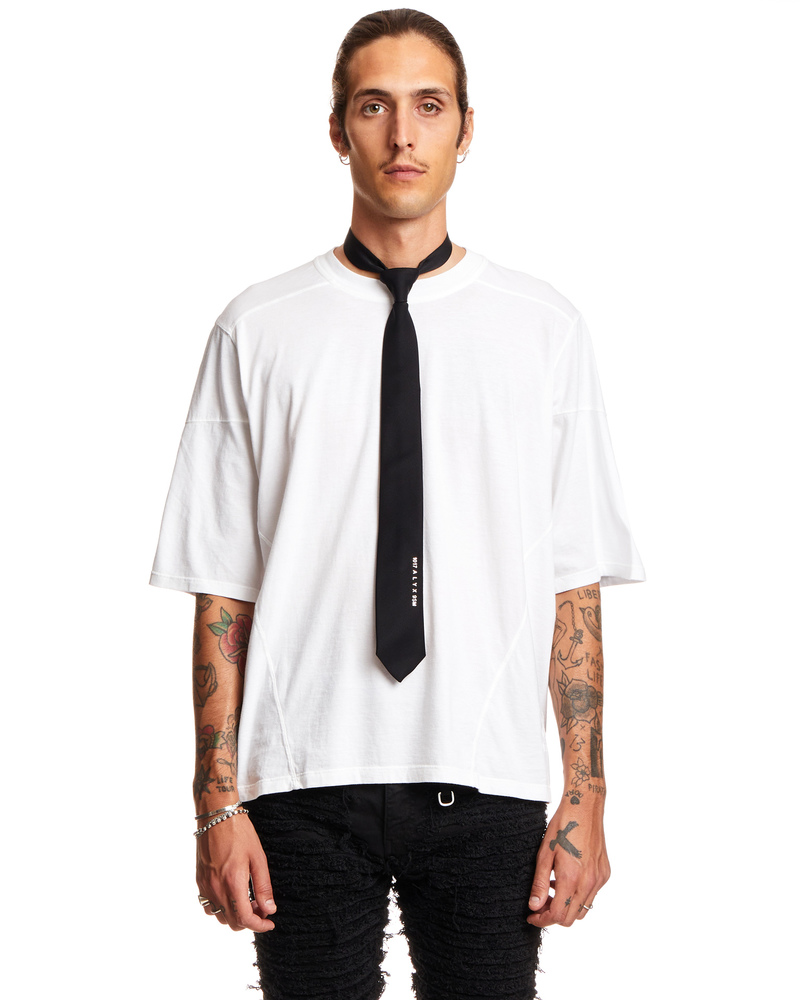 小物 1017 alyx 9sm leather tie 1017 Alyx 9sm Faux-Leather Logo Tie In Black - 57% Off | Editorialist