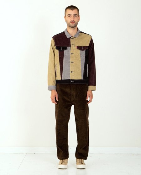 levi's color block jacket