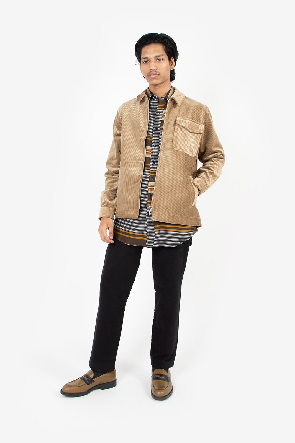 camel cord jacket