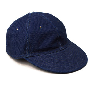 Men S The Hill Side Ball Cap Selvedge Lightweight Indigo Sashiko Garmentory