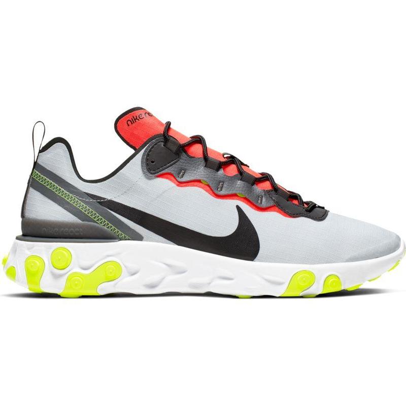NIKE REACT ELEMENT 55 SE SNEAKER PURE PLATINUM Garmentory