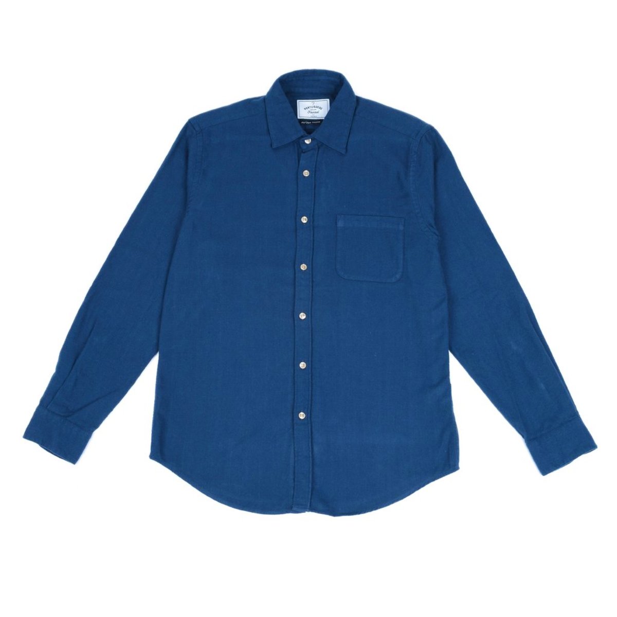 Portuguese Flannel TECA Button Up - Blue - Image 1 of 2