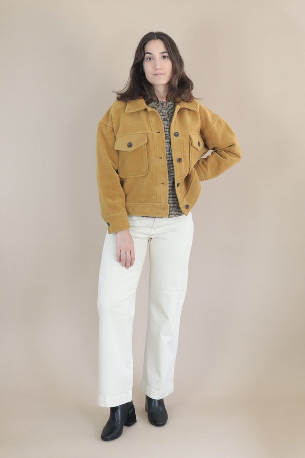 Nice Things Oversized Jacket - Ochre Nice Things Oversized Jacket - Ochre