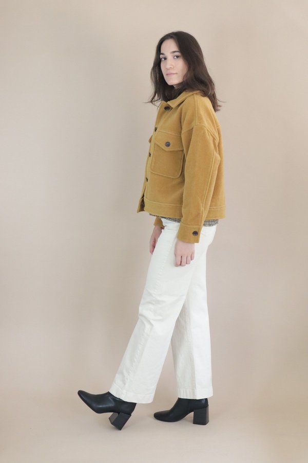 Nice Things Oversized Jacket - Ochre Nice Things Oversized Jacket - Ochre
