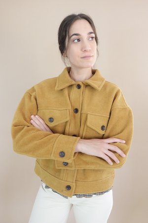 Nice Things Oversized Jacket - Ochre Nice Things Oversized Jacket - Ochre