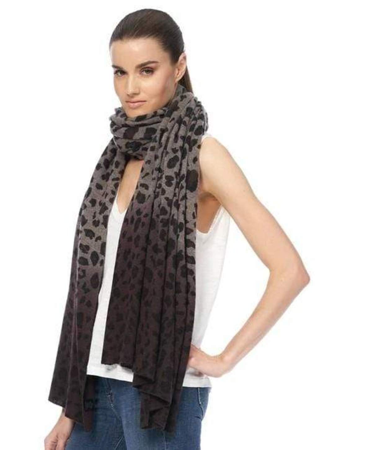 360 Cashmere Deenah Scarf in Porcupine - Image 3 of 3