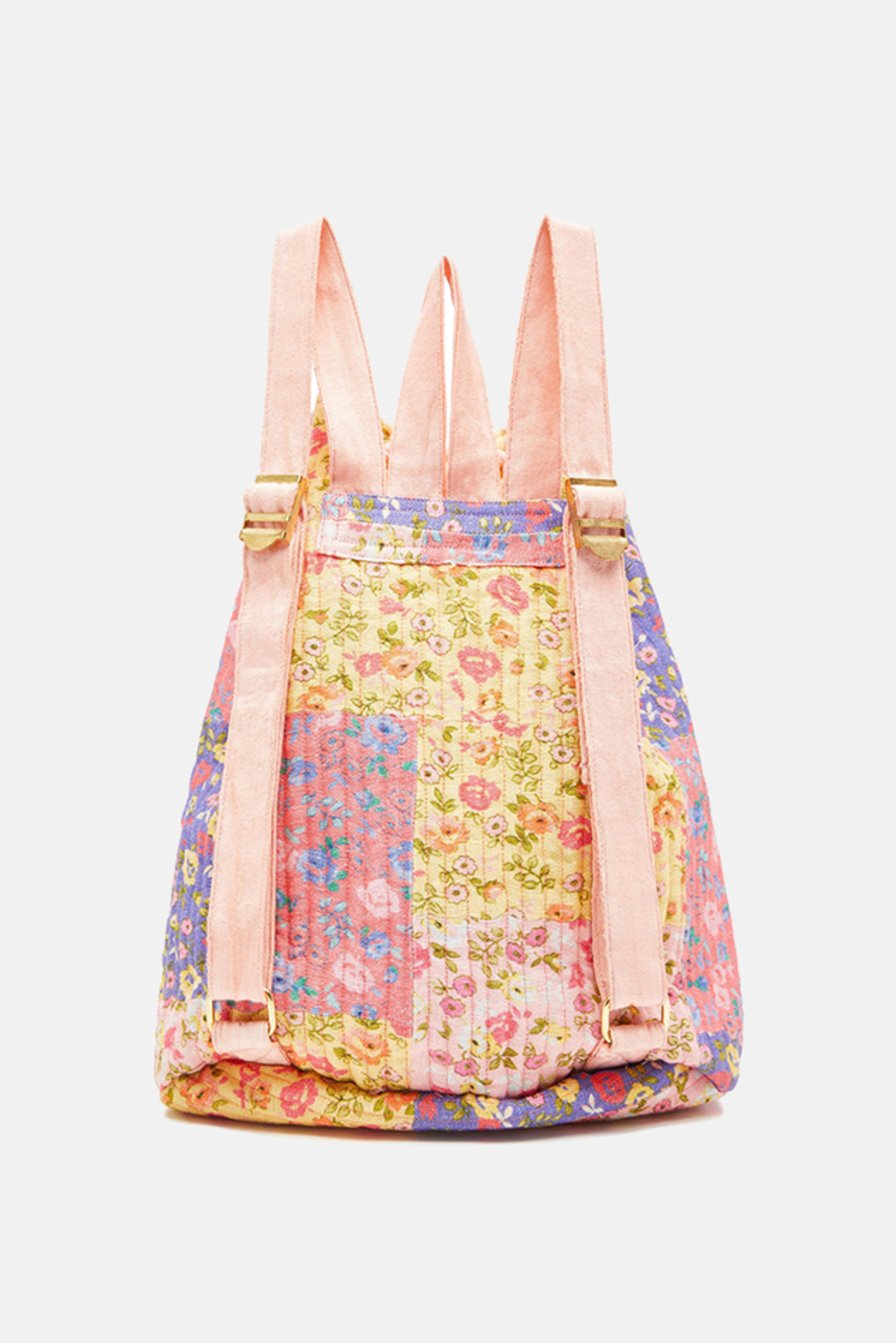 LoveShackFancy Kiwi Floral Drawstring Backpack Cute Jansport Backpacks - Etsy New Zealand main image 3