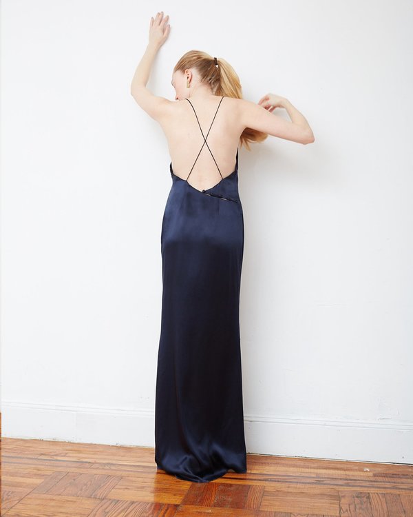 INGA-LENA The Ebba Dress - Midnight Blue INGA-LENA The Ebba Dress - Midnight Blue