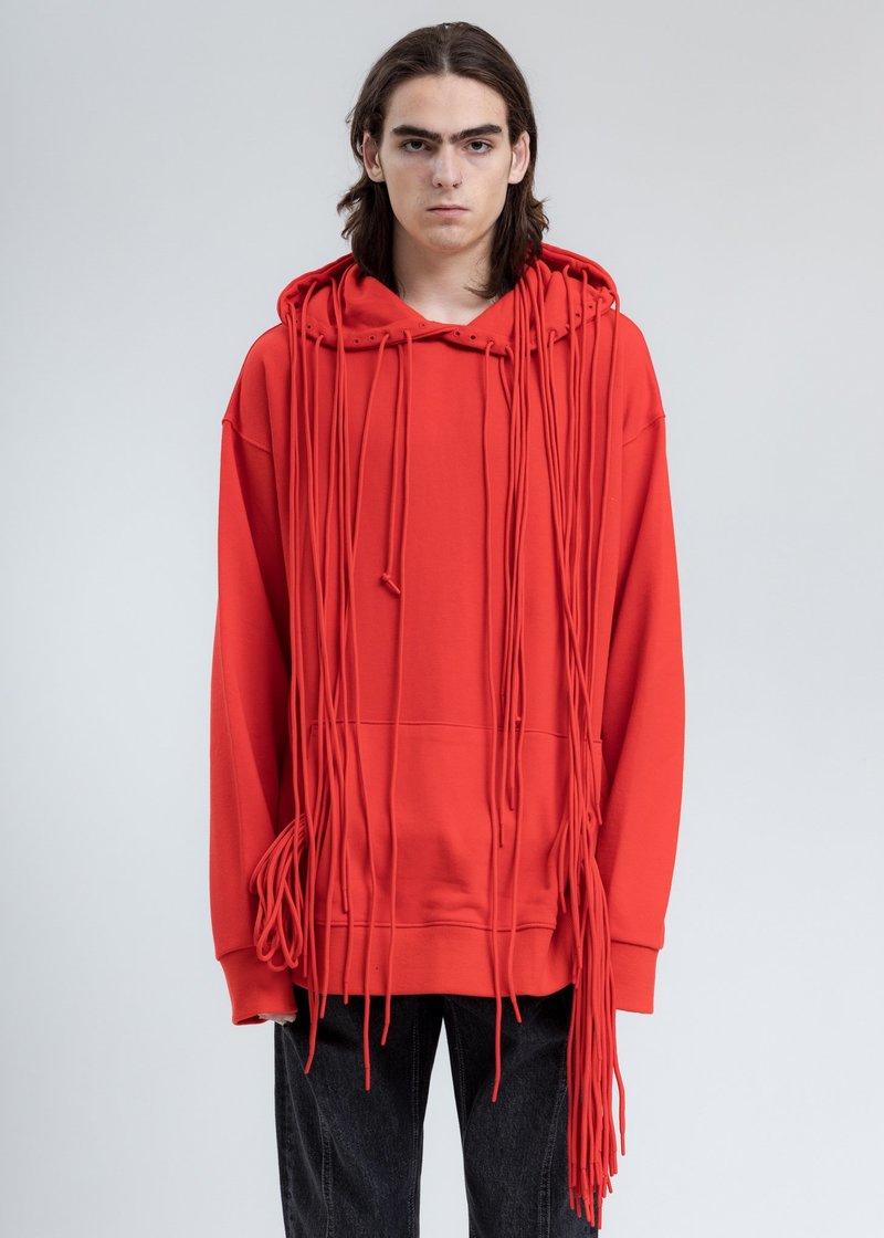 POST ARCHIVE FACTION (PAF) 3.0 Hoodie Left - red | Garmentory POST ARCHIVE FACTION (PAF) 3.0 Hoodie Left - red | Garmentory